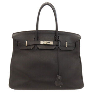Hermes Birkin 35 Togo Handbag with Silver Hardware, Women's HERMES